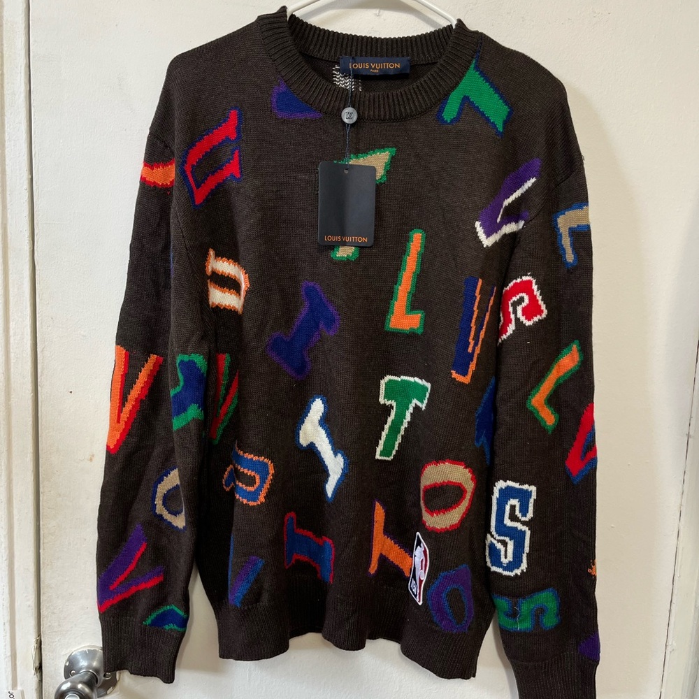 Louis Vuitton Multicolor Lettered Sweatshirt